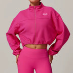 EVE AirLayer Cropped Jacket — Lightweight Control - EVEPEACH