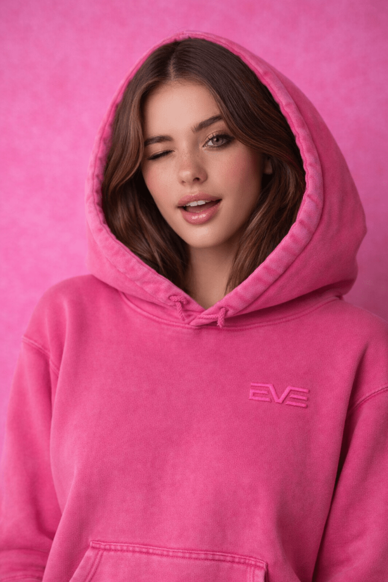 EVE Heavyweight Oversized Hoodie – Premium Fleece Pullover - EVEPEACH