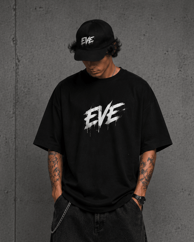 EVE Oversized Street Tee "Need Money for Lambo" - EVEPEACH